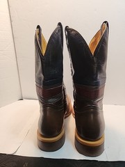 Justice Tin Haul Boots Kids Size 3 American Flag Captain America Pattern