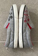 babyGAP Kids Disney Mickey Mouse Slip On Sneaker Shoes Heather Grey 9 Toddler