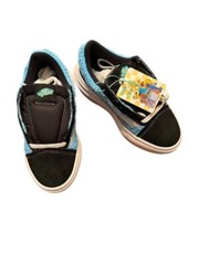 Vans X Sesame Cookie Monster Sneakers Blue, Black, White Mens 3.5, Women’s 5