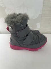 Sorel Toddler Boots Whitney II Strap Waterproof Snow Boot Size 9 Toddler Purple