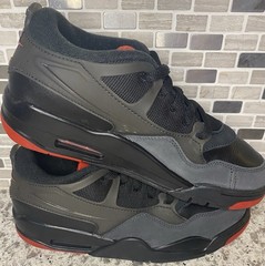 Jordan Air Jordan 4 RM (GS) Sneaker 6.5Y Women’s 8 Black/Red/Gray FQ7938-060