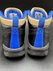 Size 2 – Nike Manoa LTR Black/Black-Sesame-Game Royal Kids Boots Shoes