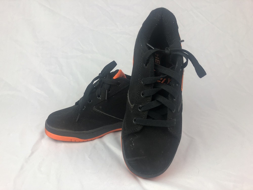 Heelys Propel 2.0 Youth Skate Shoes Size 6 Black Orange 770506