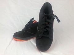 Heelys Propel 2.0 Youth Skate Shoes Size 6 Black Orange 770506