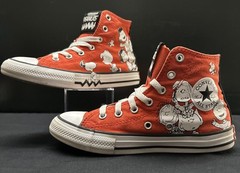 PEANUTS Converse Chuck Taylor Kids All Star Hi Tops Charlie Brown Youth sz 2