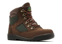 TIMBERLAND JUNIOR’S 6″ FIELD BOOT MEDIUM BROWN NUBUCK TB044992
