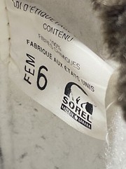 Sorel Badger Size 6 Winter Snow Boots Duck Leather Nice!!