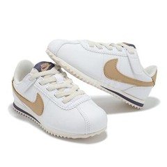 Nike Cortez Easyon PS White Brown Purple Kids Preschool Casual Shoes DM0951-109