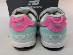 New Balance Kids 515 New B Hook & Loop Sneakers Shoes US 6 Grey