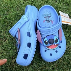 ✅Crocs Lilo & Stitch – Lightweight, Comfortable & Fun! Size J2 New W/tags