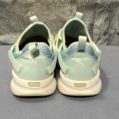 PUMA RIFT Gradient Mesh Slip-On Sneaker Pink Yellow Green US 4.5C