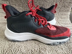 Under Armour GS CURRY 3Z 24 Steph Curry Size 7Y Black Red Basketball Sneakers