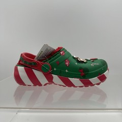 Brand New Crocs Mickey Mouse Christmas Holiday Lined Clogs Size Toddler Kid C11