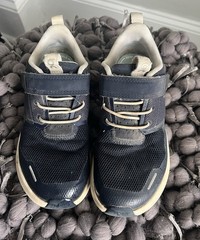 On Cloud Cloudplay Kids Blue Gray Athletic School Casual Walking Sneakers 12.5 K