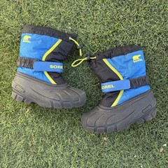 Youth Kids Size 12C Sorel Boys Girls Snow Boots Waterproof Insulated Winter