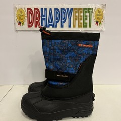 Columbia Youth Powderbug Plus II Print Kids Snow Boots Size 2Y Black BY1327 021