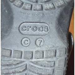 Crocs Clogs Toddler Size C7 Black Multi Star Wars Mandalorian Grogu Excellent