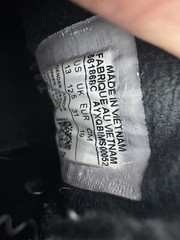 Converse Chuck Taylor All Star Leather Ox Sneakers 661868C Black/White Jr. US 13