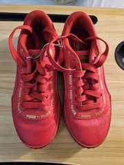 Puma Cali Taping Red Gold