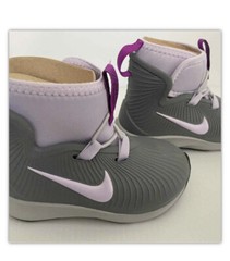 NEW Nike Binzie Snow Boots Grey & Violet Frost – Size 4C Toddler Free Shipping