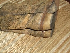Corral A1028 Brown Leather Snip Toe Cross Wings Cowboy Boots Youth size 3 T