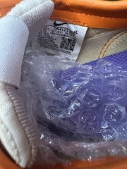 Nike Player One Wally Waffle Trainer 2 DN4125-800 Youth Size 2 Purple Orange