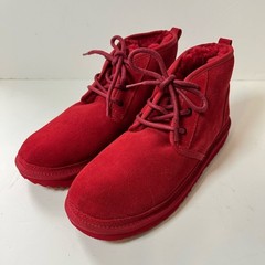 UGG Big Kids Neumel II 1017320K Red Suede chukka boots size 6
