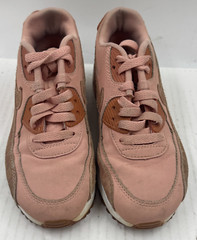 Nike Air Max 90 LTR SE Youth Sneakers 4.5 Pink Safari Athletic Shoes 897987-601