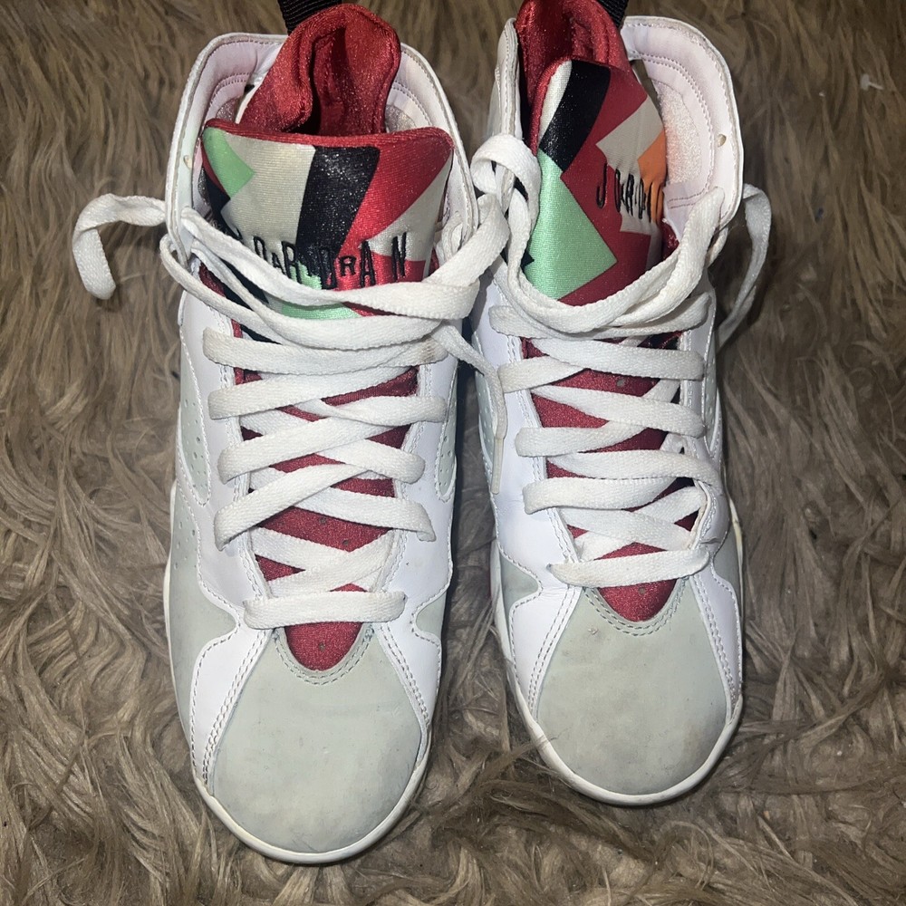 4.5 Youth- Nike Air Jordan 7 Retro Hare 2015 GS BG Sneaker Trainers BUGS BUNNY