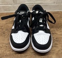 Nike Dunk Black and White Low Top Sneakers Youth 1