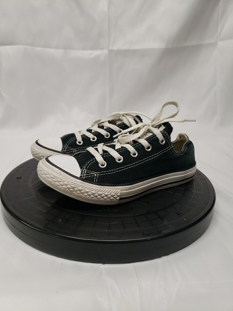 Converse Chuck Taylor All Star OX Low Shoes Sneakers Black 3J235 Youth 3