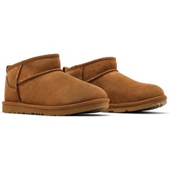 UGG Classic Ultra Mini Chestnut 1130750K-CHE Kids New