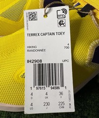 US Y 4/W 5 – Disney x Adidas TERREX Captain Toey 2.0 Sandals “M&F Yellow” IH2908
