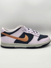 Size 7y (GS) – Nike Dunk Low SE Copper Swoosh