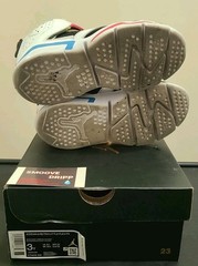 Jordan 6 Retro Little Flex ( PS ) ( White ) ( Size 3Y ) ( Authentic ) ✅️