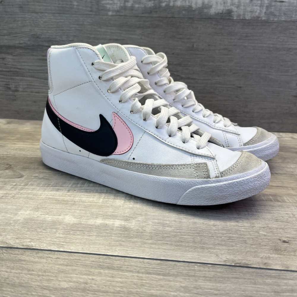 Nike Blazer Mid ’77 SE Double Swoosh White Arctic Punch Pink DD1847-101 Size 6