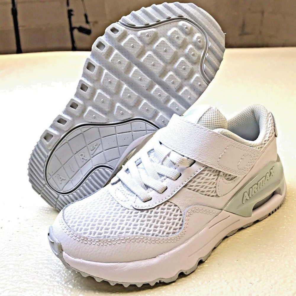 *NEW* KIDS Nike Air Max System (PS) White (DQ0285 102), Sz 10.5C – 3.0Y 👍