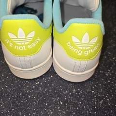 Adidas Stan Smith Monsters Inc Mike Sulley Kids Youth Sneaker Sz 5.5 GY3532