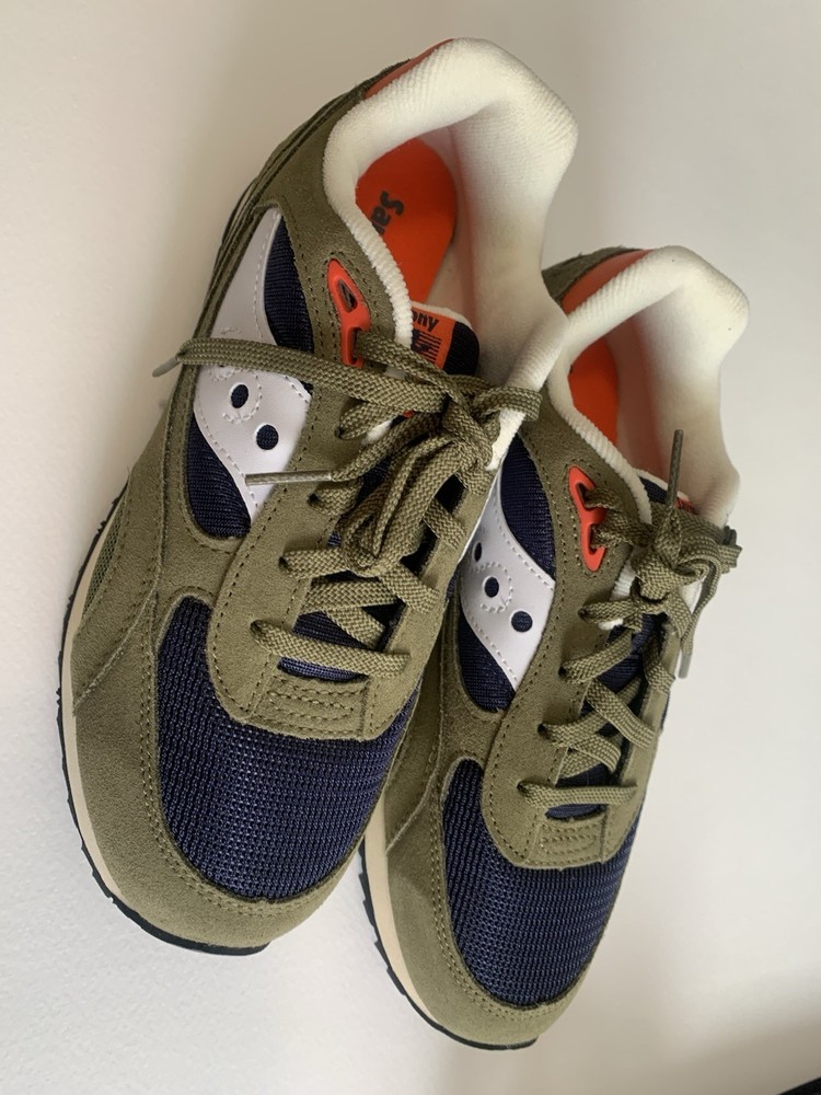 Saucony Shadow 6000 Original Big Kid OLV/NVY UK3M-EUR36M