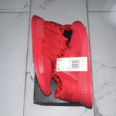 Adidas NMD_R1 ScarlettSize 5 Women Red Sneakers US 5 Unisex Kids Low Top