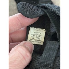 Zara Kids Black Technical Active Sandals Size 28