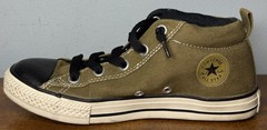 Converse All Star Army Green Sneakers – Junior Size 4