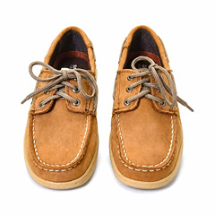 Sperry Top-Sider Billfish Unisex Kids Brown Leather Lace-Up Boat Shoe US 4W