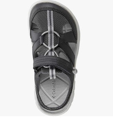 Columbia Kid’s TechSun WAVE Sandal, Shark/Grey Ice, 3 Regular US Little Kid