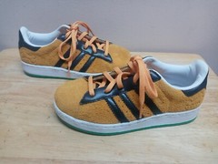 Adidas Campus Disney Pluto Dog Bone Kids Shoes Suede Little Kids Size 13.5 RARE
