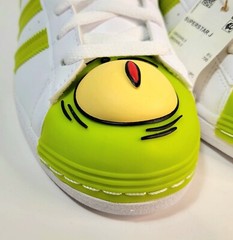 ADIDAS Superstar The Simpsons Maggie Sneaker GS 6.5 7 White Green Shoes Unisex