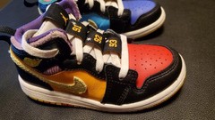 Nike Air Jordan Retro 1 Mid SS TD Six Championships Size 9c US