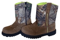 Magellan Outdoors Kids‘ Boone Realtree Edge Camouflage Pattern Boots Size 10Y