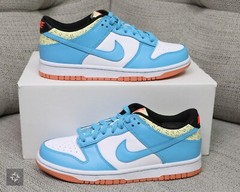 Nike Dunk Low Kyrie Irving Blue Athletic Shoes Youth Size 5Y-7Y (DN4179-400)
