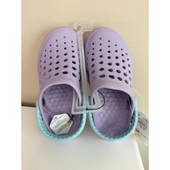 Joybees Active Clog Kids J1 Lilac Sky Blue Slip On Water Shoes NWT